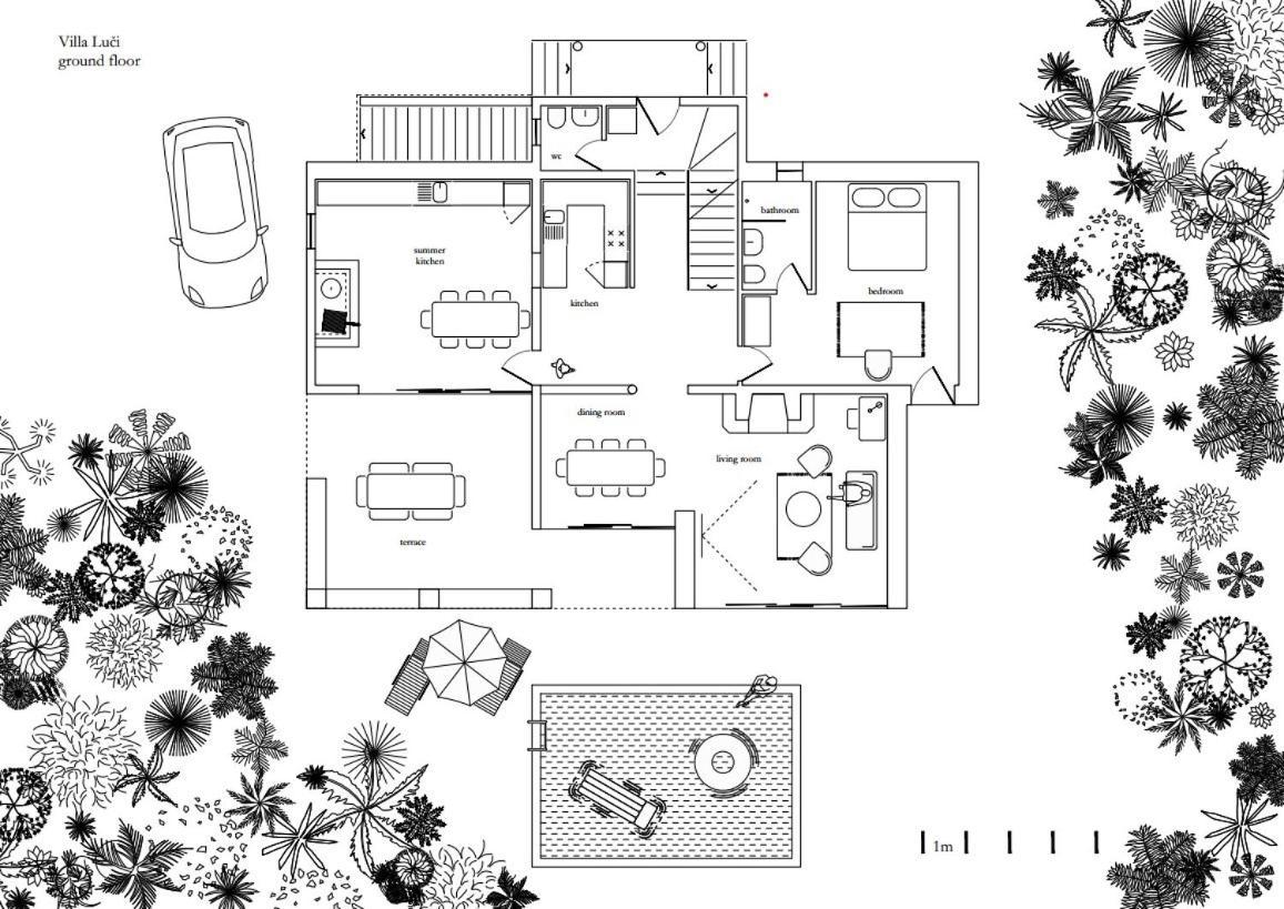 Villa Luci Pucisca Zewnętrze zdjęcie